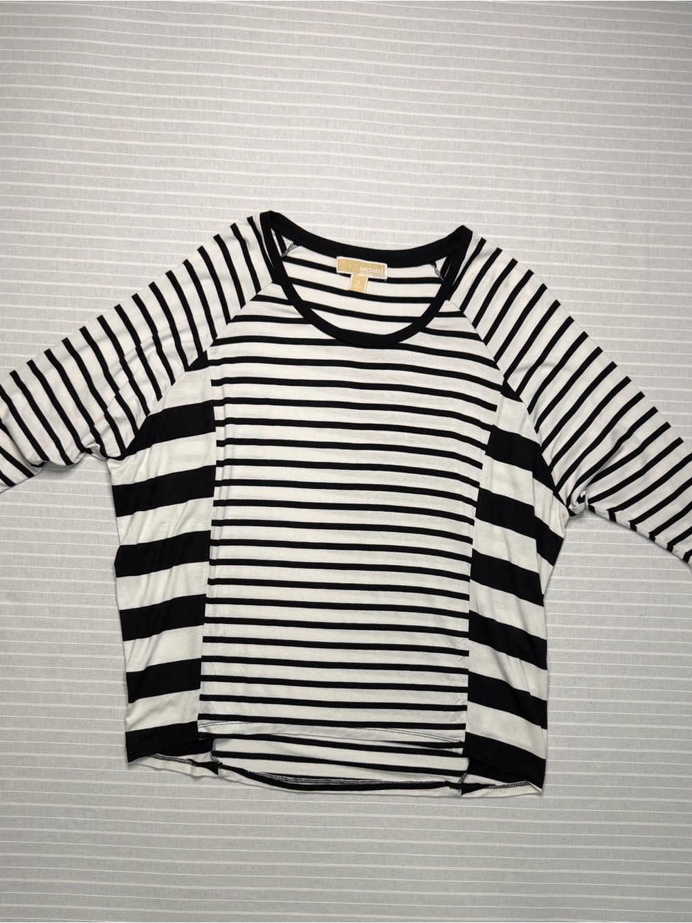 🖤 Michael Kors Mixed Stripe Top – Size Small 🤍